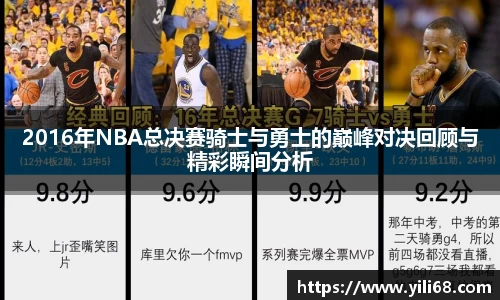 2016年NBA总决赛骑士与勇士的巅峰对决回顾与精彩瞬间分析